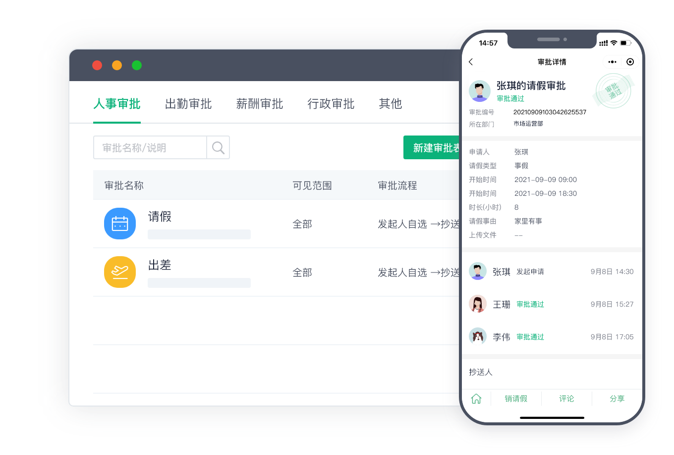 审批管理